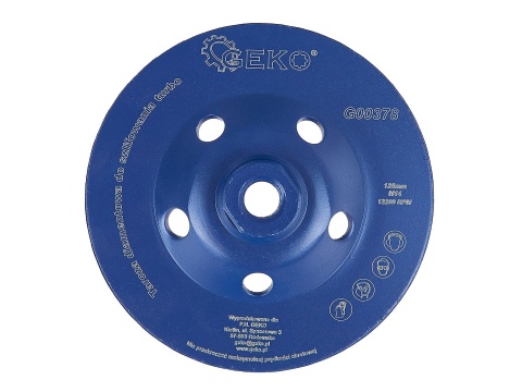 Tarcza diam.do szlif.125 M14 turbo GEKO(20)