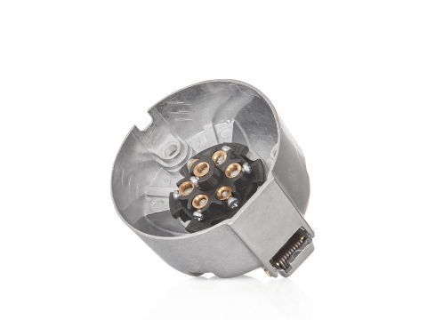 Gniazdo do przyczepy 7PIN 12V (aluminium) (100)