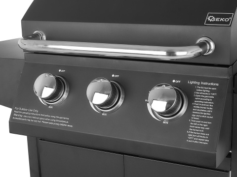 #Grill gazowy 4 palniki (3+1) 13,5kW (1)