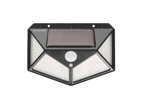Lampa solarna z czujnikiem zmierzchu i ruchu 50W (naświetlacz 100led) (100)