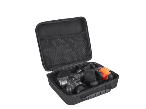 Pistolet do masażu 100W z etui + 8 końcówek masujących (10)