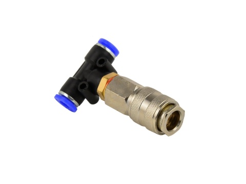 Pistolet do przedmuchiwania z trójnikiem+wąż pneum(25)