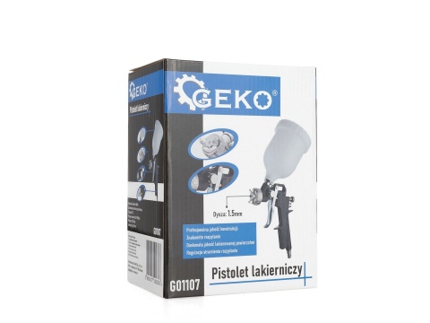 Pistolet lakierniczy 0,5l 1,5mm Geko(20)
