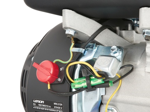 Silnik spalinowy 6,5HP Loncin 196cc 20mm EURO 5 (1)