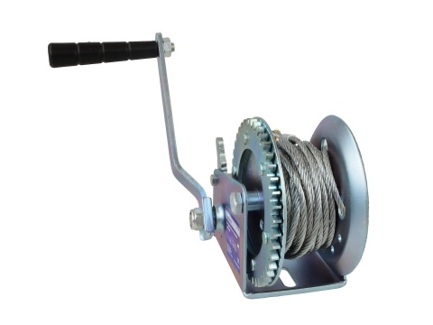 Wciągarka linowa pozioma 1000LB/450kg 10m linki(6)