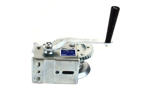 Wciągarka linowa pozioma 1000LB/450kg 5m linki(6)