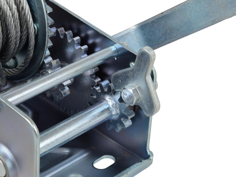 Wciągarka linowa pozioma 2500LB/1150kg(korba) (4)