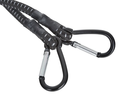 Guma transportowa do mocowania bagażu + karabińczyki 10mm x 120cm (80)
