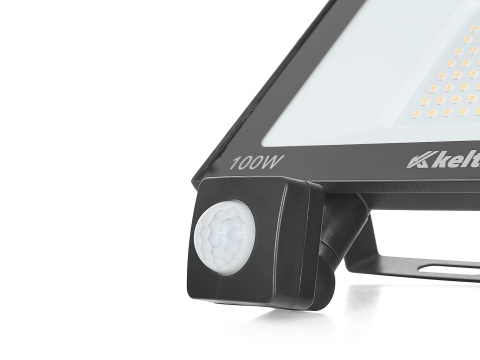 Naświetlacz LED 100W z czujnikiem ruchu - barwa biała ciepła 2700K (10)
