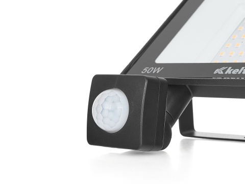 Naświetlacz LED 50W z czujnikiem ruchu - barwa biała ciepła 2700K (20)