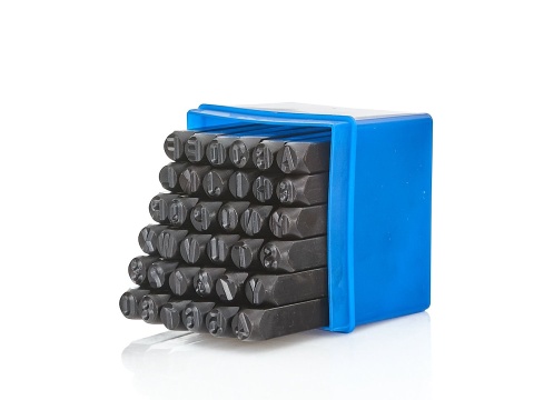 Numeratory litery i cyfry 8mm/36el. (8)