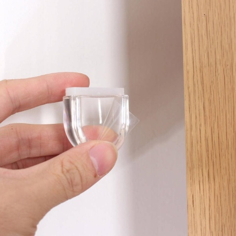 Odbojnik do drzwi - samoprzylepny transparentny (200)