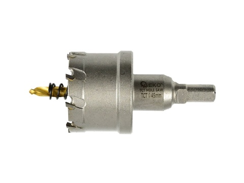 Otwornica widiowa - koronka do metalu 45mm z wiertłem tytanowym (60)