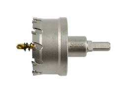 Otwornica widiowa - koronka do metalu 60mm z wiertłem tytanowym (60)