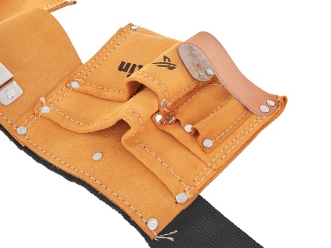 Pas narzędziowy - monterski skórzany 11 kieszeni (50)