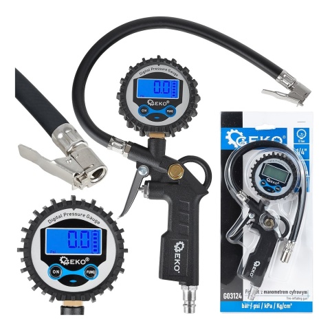 Pistolet do pompowania kół z manometrem cyfrowym (40)