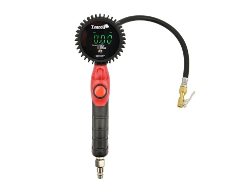 Profesjonalny pistolet do pompowania kół z cyfrowym manometrem LED 0-18bar (20)