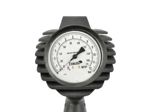 Profesjonalny pistolet do pompowania kół z manometrem 0-12bar (20)