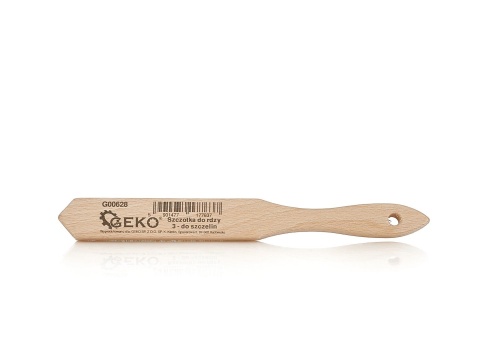 Szczotka do rdzy druciana żółta 3 rzędy do szczelin drewno (50/120)