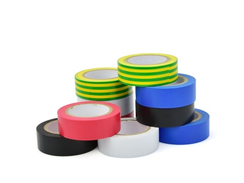 Taśma izolacyjna kolorowa 19mm x 0,13mm x 10m - zestaw 10 szt. (50)