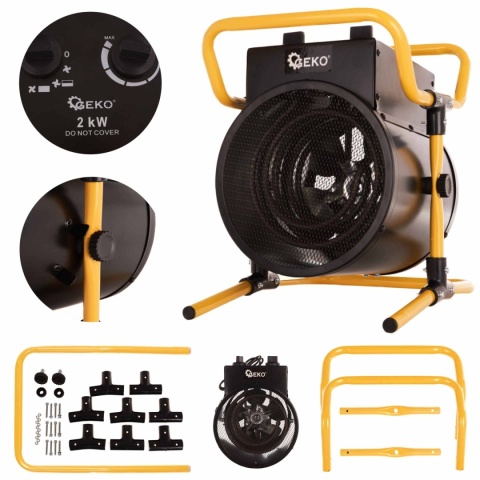 Nagrzewnica elektryczna - przemysłowa 2KW (1)