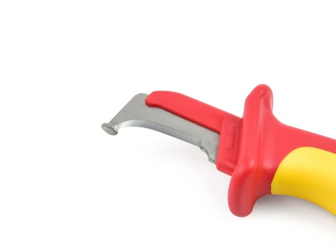 Nóż izolowany do usuwania izolacji kabli 180mm VDE (60)