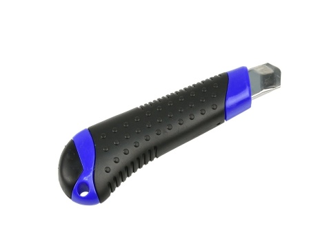 Nożyk do tapet 100x18x0.5mm SK5 (czarne ostrze) (288)