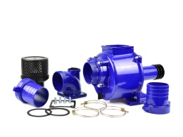 Pompa do wody na pasek klinowy, motopompa 4