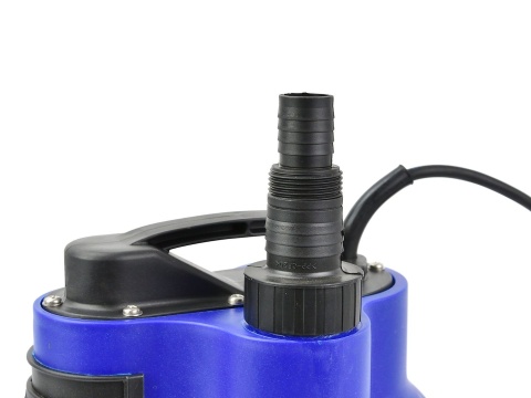 Pompa plastik do brudnej wody 750W z wbudowanym pływakiem (4)