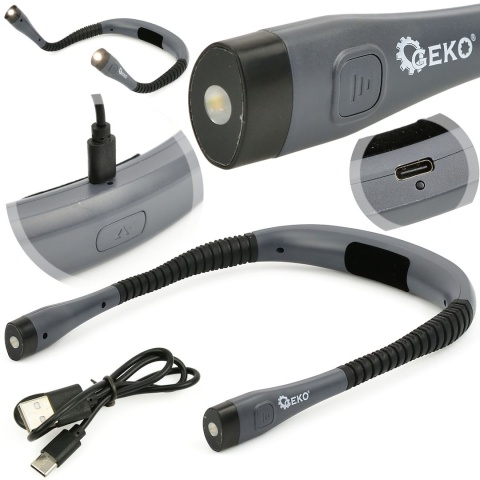 Wielofunkcyjna lampka LED na szyję (80)