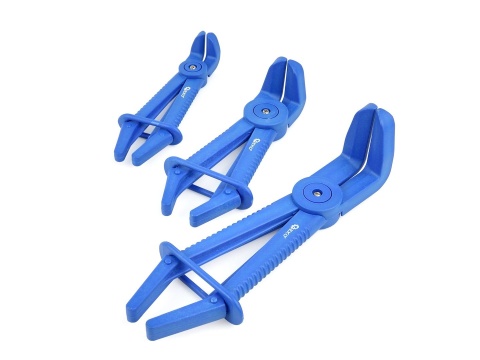 Zestaw 3szt. szczypiec zaciskowych wygiętych do przewodów (20)