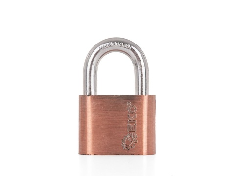 Zestaw kłódek niklowanych w systemie jednego klucza 50mm 3el.(10)