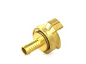 Złącze kłowe mosiężne kompatybilne z GEKA - 360° obrotowe 1/2" (12/96)