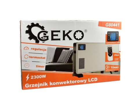 Grzejnik konwektorowy LCD z pilotem sterowania (1)
