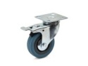 Koło obrotowe z hamulcem 75mm PP/guma (50)