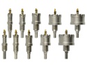 Kpl. otwornic widiowych do metalu z wiertłem tytanowym 10szt. 16-53mm (10)