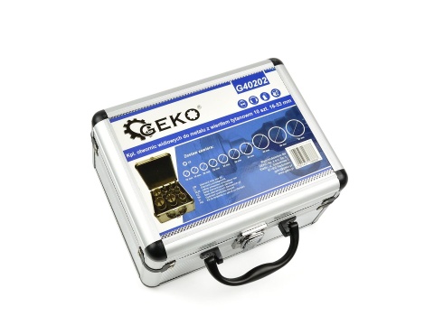 Kpl. otwornic widiowych do metalu z wiertłem tytanowym 10szt. 16-53mm (10)