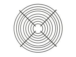 Kratka wlotu powietrza do nagrzewnicy olejowej z termostatem 65 KW