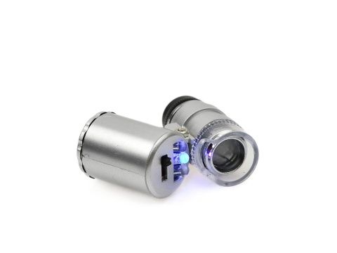 Mikroskop kieszonkowy - lupa powiększająca (1/20//400)