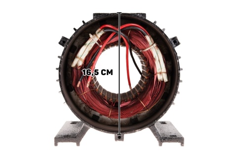 Stojan z osłoną do silnika elektrycznego 3KW/4KM