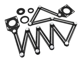 Szablon-Przymiar do otworów płytek 12 ramion (40)