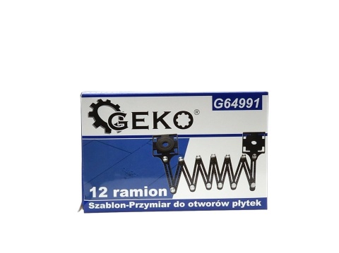 Szablon-Przymiar do otworów płytek 12 ramion (40)