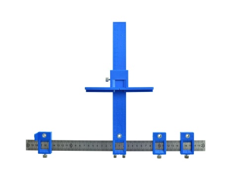 Szablon stolarski do wyznaczania otworów 410x300mm (40)