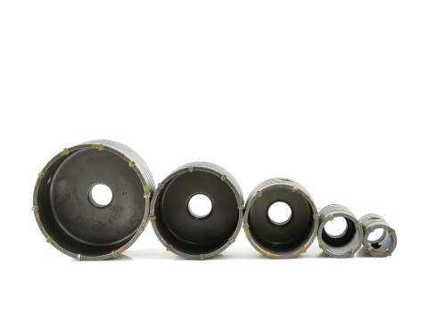 Zestaw otwornic z widią do betonu 9el. (4)