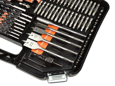 Zestaw wierteł nasadek bitów otwornic HSS 246el.(5)