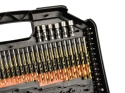 Zestaw wierteł nasadek bitów otwornic HSS 246el.(5)
