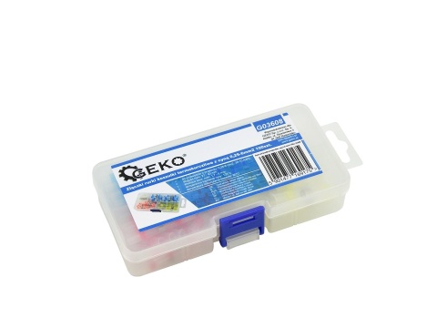 Złączki rurki koszulki termokurczliwe z cyną 0,25-6mm2 100szt. - 4 rozmiary (200)