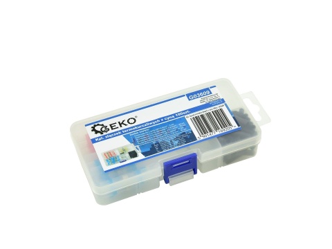 Złączki rurki koszulki termokurczliwe z cyną 0,25-6mm2 100szt. - 5 rozmiarów (200)