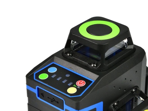 Laser samopoziomujący 3D 360 12x zielone linie (8)