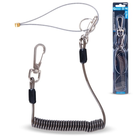 Linka elastyczna zabezpieczająca narzędzie 1.5mm 3kg (144)